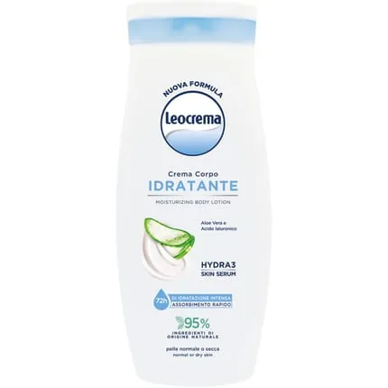 Leocrema Moisturizing Body Cream Aloe Vera 250ml