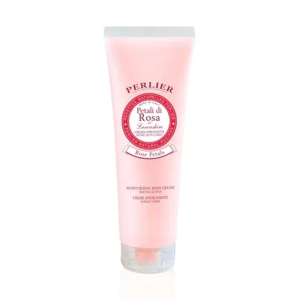 Perlier Moisturizing Body Cream Rose Petals 250ml 8.4 Fl Oz