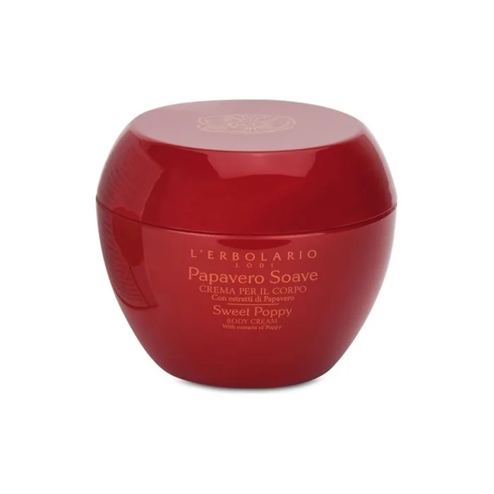 LErbolario Sweet Poppy Body Cream 6.7 oz