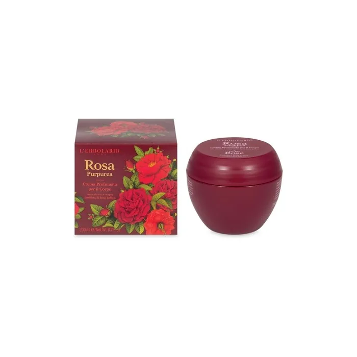 L'erbolario Rosa Purpurea Body Cream 200ml