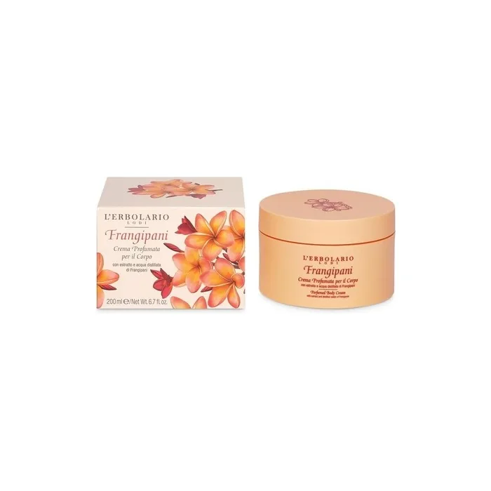 LErbolario Frangipani Perfumed Body Cream 6.7 oz