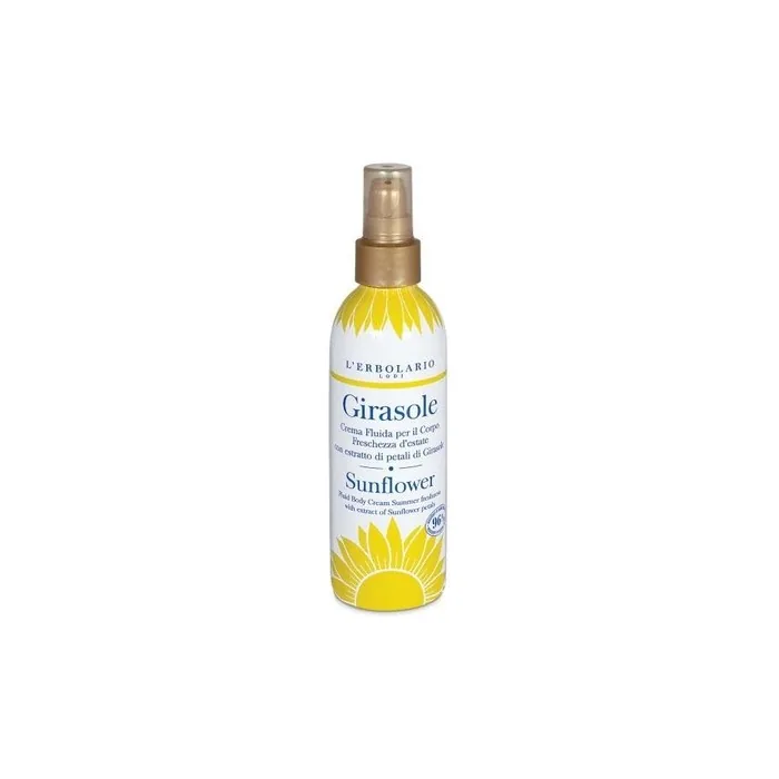 L'Erbolario Sunflower Liquid Body Cream 200ml