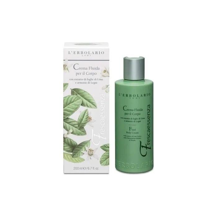 L'erbolario Body Cream Fluid Frescaessenza 200ml Light Citrus
