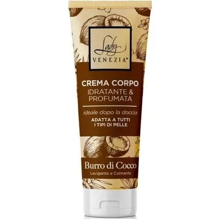 Lady Venezia Coconut Oil Body Cream 200 Ml