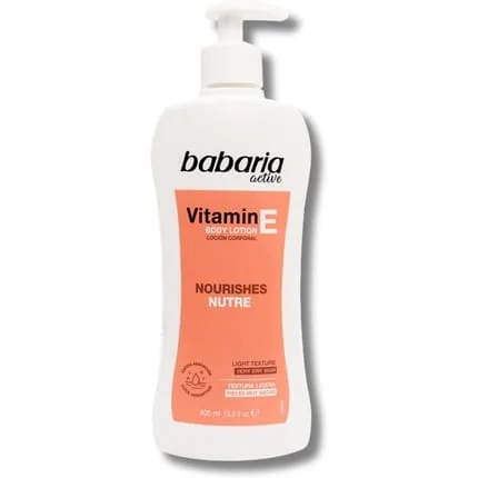 Babaria Body Cream with Vitamin E 400ml