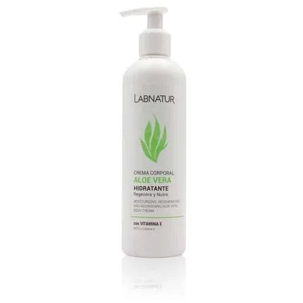 Labnatur Aloe Vera Body Cream 300ml - Moisturizing and Anti-Aging Formula