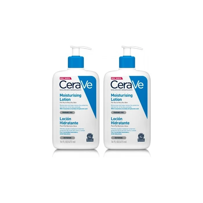 Cerave Moisturising Lotion Duo Size 470 Ml