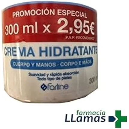 Farline Moisturizing Cream For Body And Hands 300ml