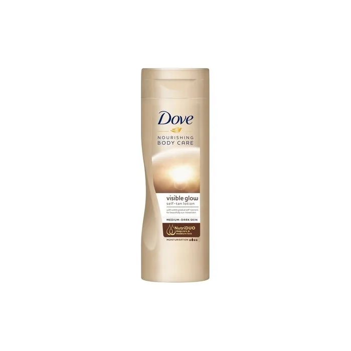 Dove Lotion Visible Glow Medium to Dark 400ml