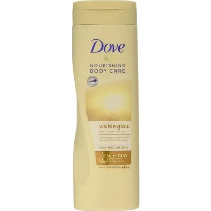 Dove Visible Glow Fair Body Lotion Self Tan 400ml