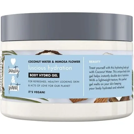 Love Beauty And Planet Coconut Water and Mimosa Flower Vegan Body Moisturiser 250ml