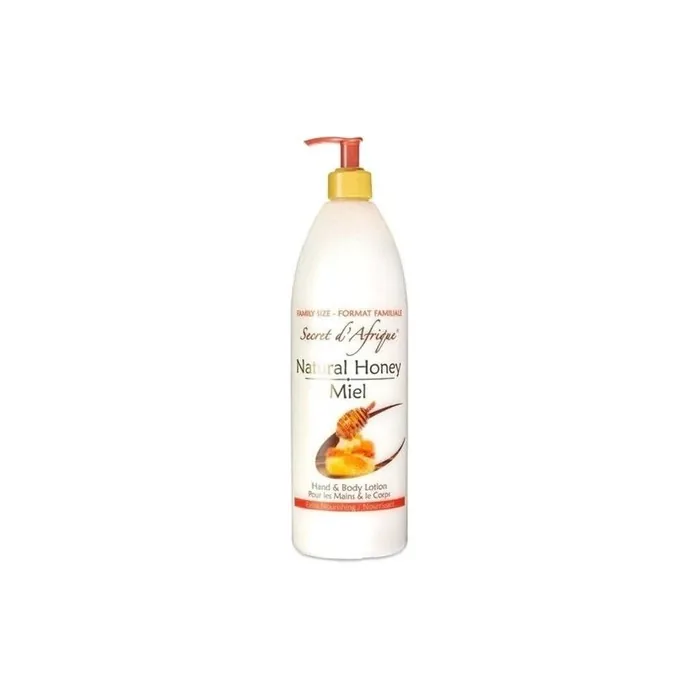 Yari Secret D'Afrique Natural Honey Hand & Body Lotion Cream with Honey