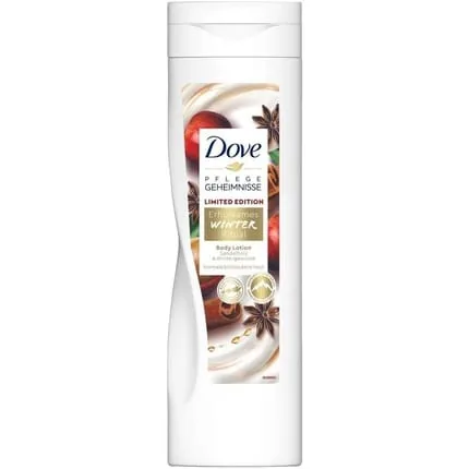 Dove Care Secrets Body Lotion Relaxing Winter Ritual with Sandalwood and Winter Spices for Normal to Dry Skin