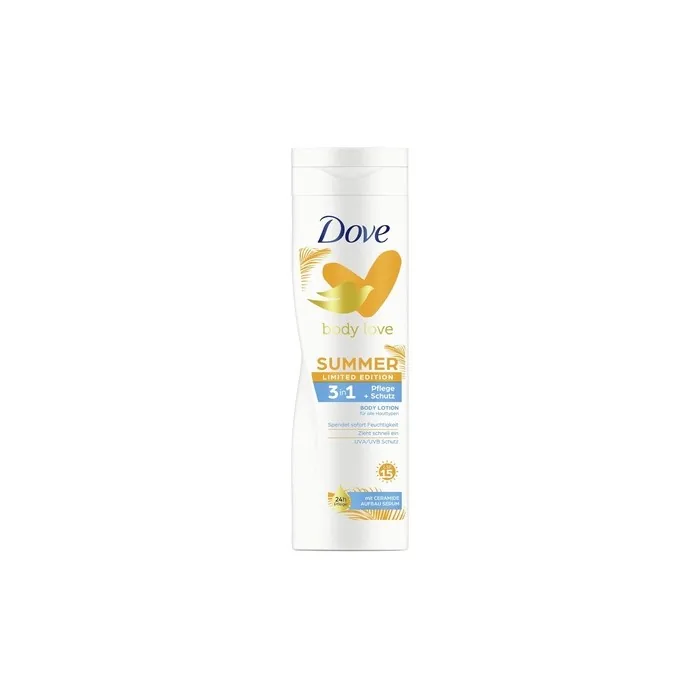 Dove Body Love Body Lotion 24h Care with UVA/UVB Protection and SPF15 for All Skin Types 250ml