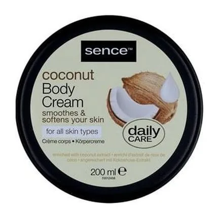 Sence Beauty Sence Body Cream Coconut 200 Milliliters