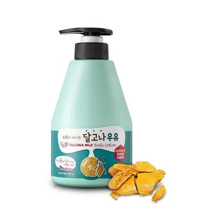Welcos Kwailnara Dalgona Sugar Cookie Milk Body Lotion