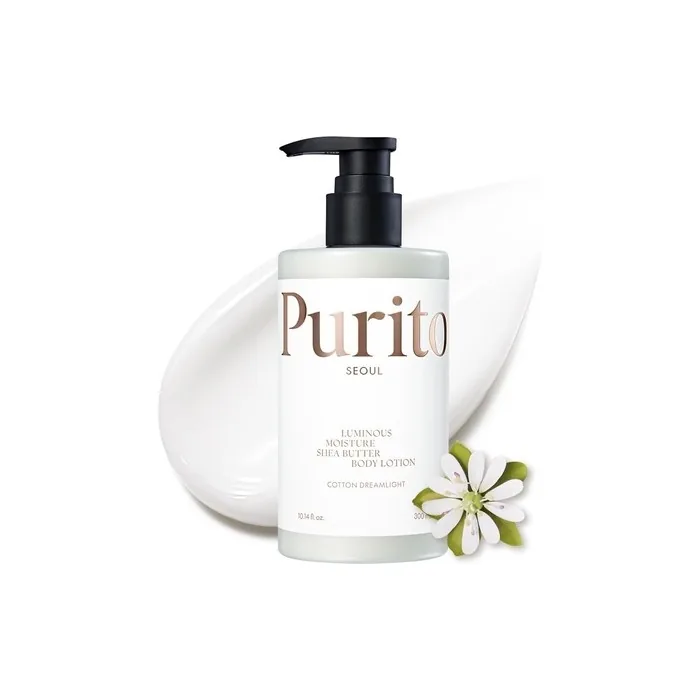 PURITO Luminous Moisture Shea Butter Body Lotion Cotton Dreamlight