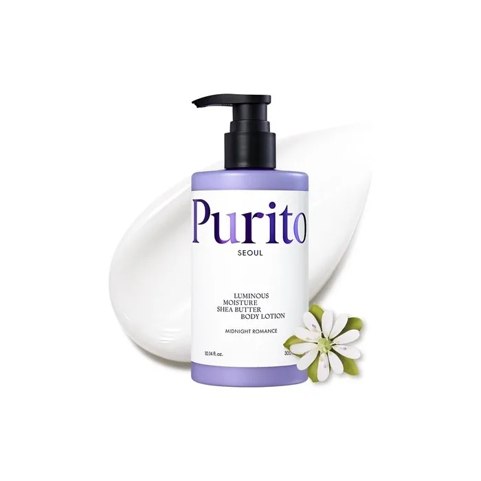 PURITO Luminous Moisture Shea Butter Body Lotion Midnight Romance
