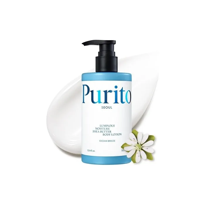 PURITO Luminous Moisture Shea Butter Body Lotion Ocean Breeze