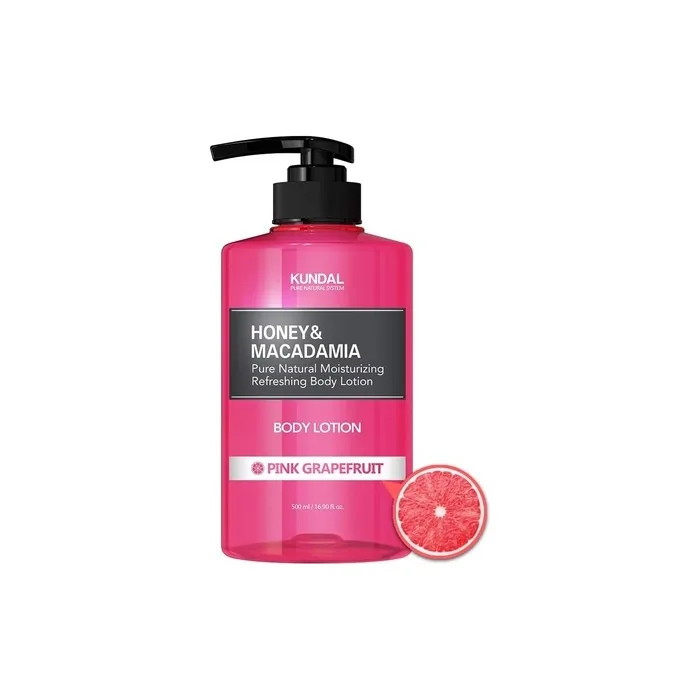 KUNDAL Moisture Body Lotion 500ml Pink Grapefruit