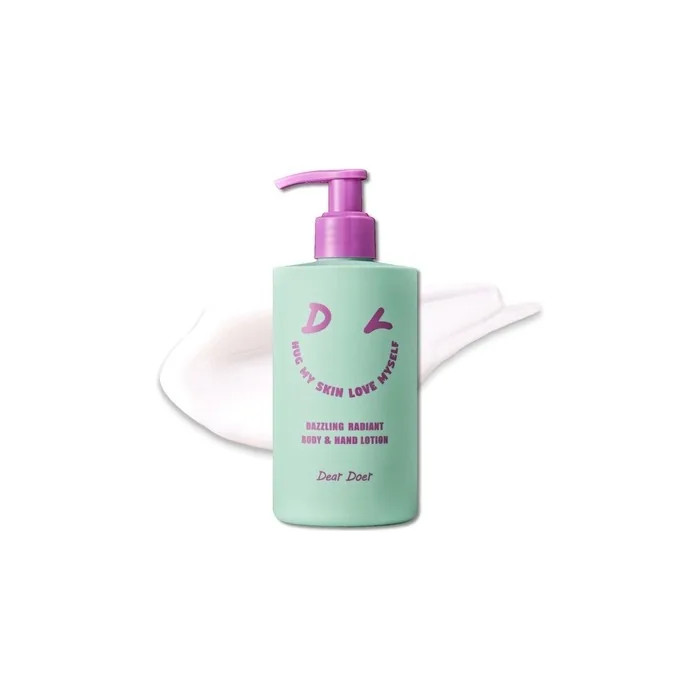 Dear Doer Dazzling Radiant Body & Hand Lotion Vegan 10.14 Fl Oz