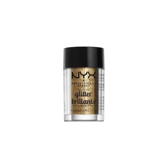 NYX Professional Makeup Face & Body Glitter Bronze 0.08oz