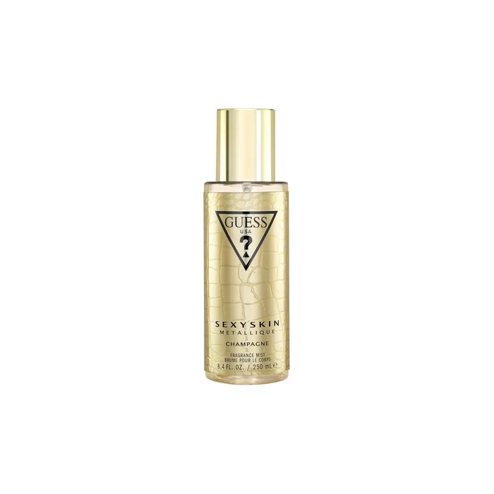 Guess Sexy Skin Metallique Champagne Fragrance Mist For Women 84 Fl Oz