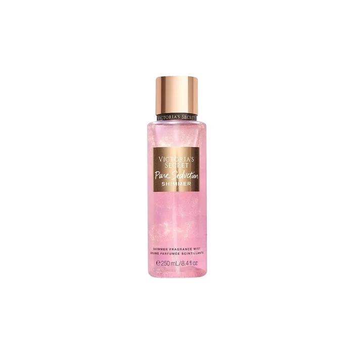 Victoria's Secret Pure Seduction Body Spray for Women with Juiced Plum and Crushed Freesia Notes 8.4 oz - Pure Seduction Collection Shimmer
