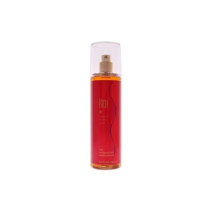 Red By Giorgio Beverly Hills Body Mist 8 Oz