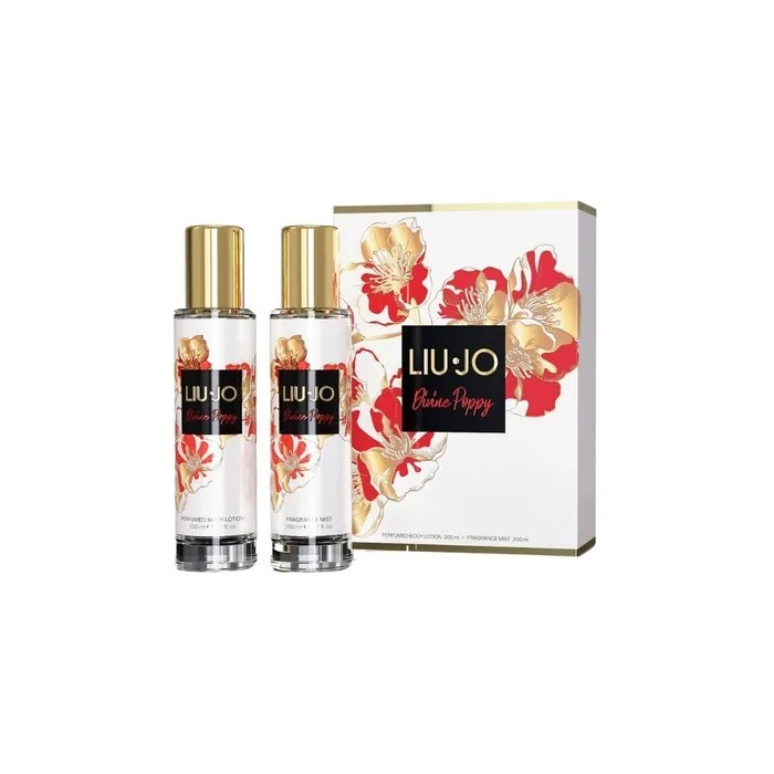 Liu Jo Divine Popy Scented Body Water And Perfumed Body Milk 200ml