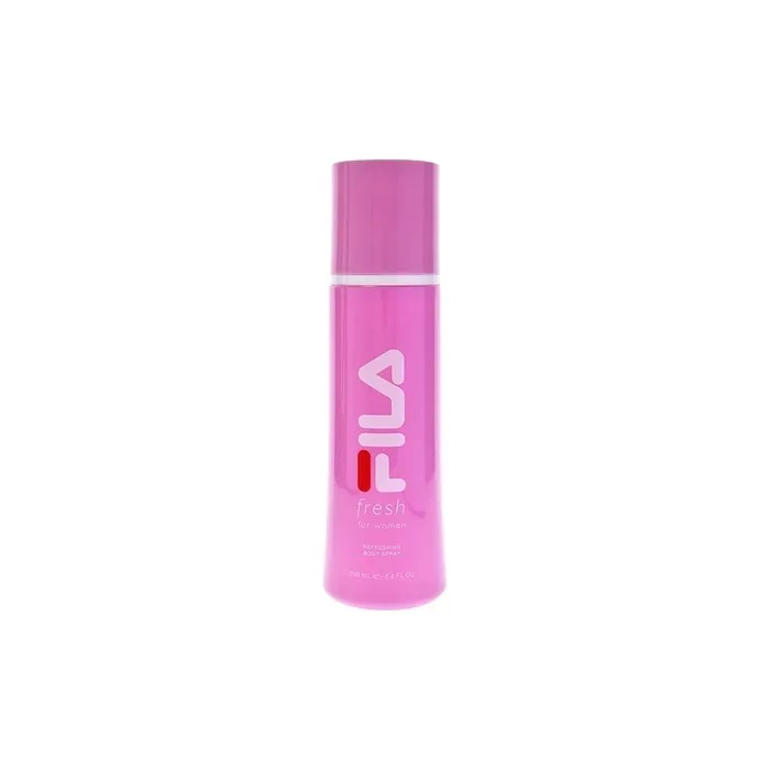 Fila Fresh for Women Intense Refreshing Designer Body Spray Fragrance 8.4oz - Pink Glass Bottle