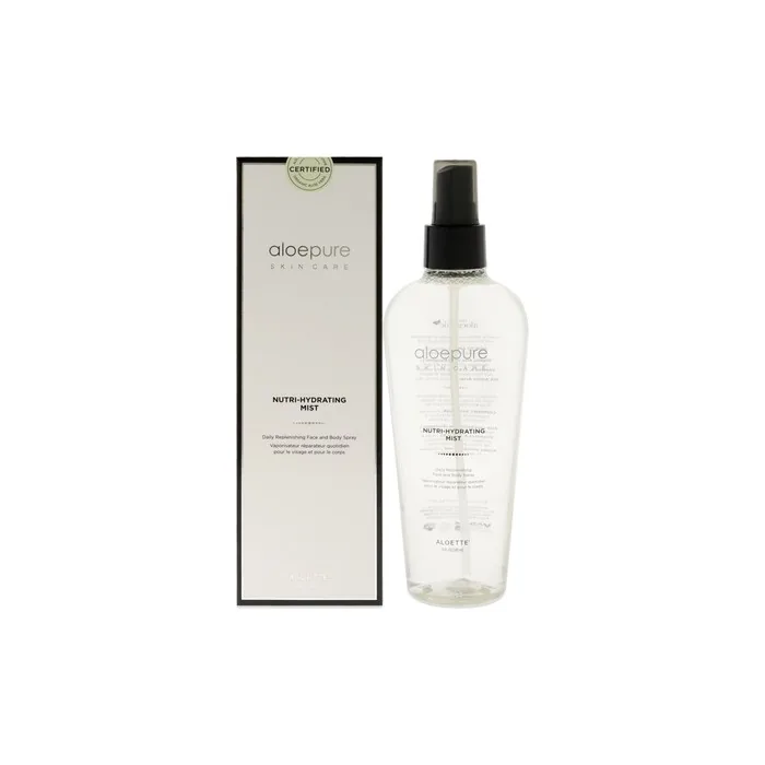 Aloette Aloepure Nutrihydrating Mist 8 Oz Body Mist For Unisex