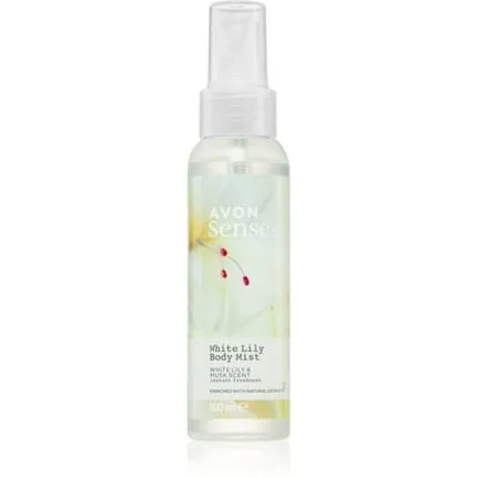 Avon Senses White Lily & Musk Refreshing Body Spray 100 Ml