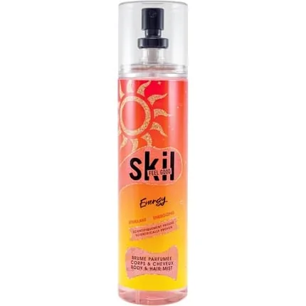 Skil Energy Women's Perfumed Mist Feel Good Collection Amber Musk Fragrance