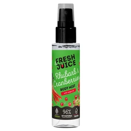 Elfa Pharm Fresh Juice Body Mist Rhubarb And Cranberry 150 Ml