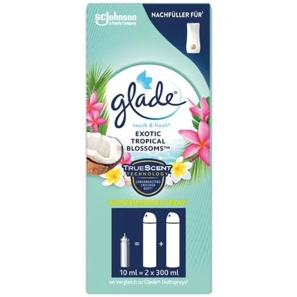 Glade Glade Touch & Fresh Minispray Nonformaldehyde 10ml Exotic Tropical Blossom