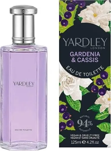 Yardley London Gardenia & Cassis Body Spray 75ml - Floral Scent with Fruity Cassis and Creamy Gardenia Notes