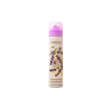 Yardley English Lavender Body Spray Eau De Toilette 75ml For Women