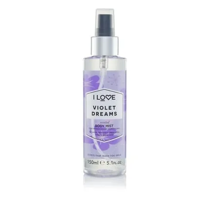 I Love Signature Violet Dreams Long Lasting Fast Drying Non-Sticky Body Mist