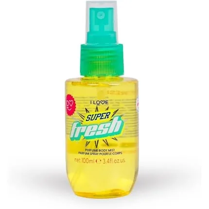 I Love Superfresh Perfumed Body Mist Refreshing Citrus & Green Floral Scent