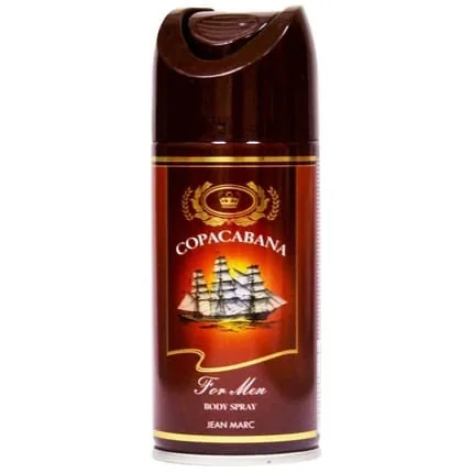 JEAN MARC Copacabana Body Spray for Men 150ml - Unique Scent Combination
