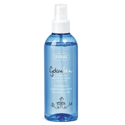 Ziaja Gdanskin Moisturizing Fragrance Mist For Face And Body 200ml
