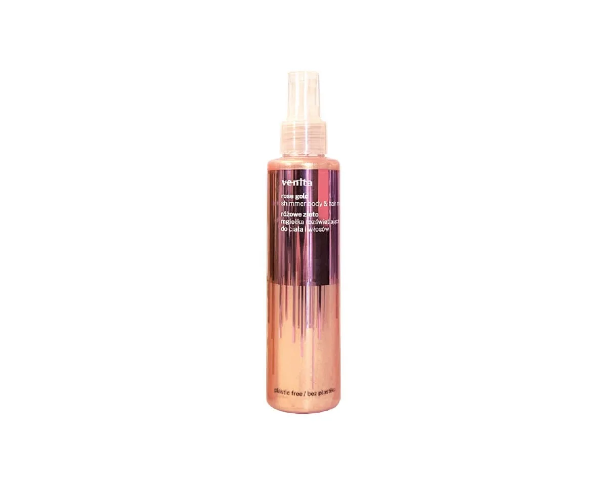 Venita Trendy Glow Body Mist With Glitter A Luxurious Blend Of Perfume And Delicate Glitter For A Radiant Skin
