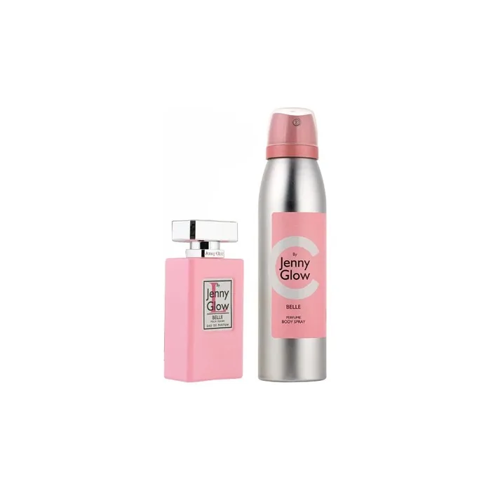 Jenny Glow Belle Eau de Parfum 30ml and Body Spray 150ml - Pack of 2