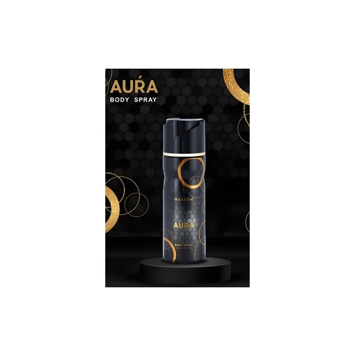Naseem Body Spray Aura, Unisex, 200 Ml