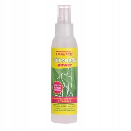 La Casa De Los Aromas Citronella Power Body Mist With Lemon Grass Scent 125ml