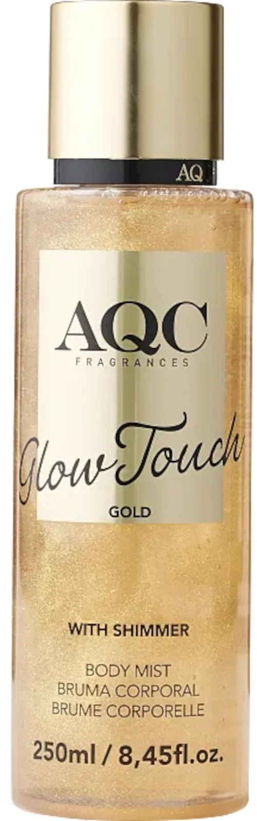 Aqc Fragrances Glow Touch Gold Shimmer Body Mist 250ml