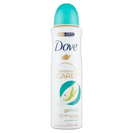 Dove Pear & Aloe Spray 150ml Advanced Care