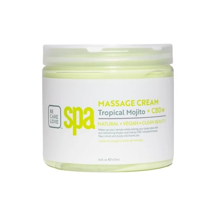 BCL SPA Tropical Mojito Massage Cream 473ml