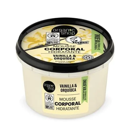 Organic Shop Vanilla Bourbon Body Mousse 250ml